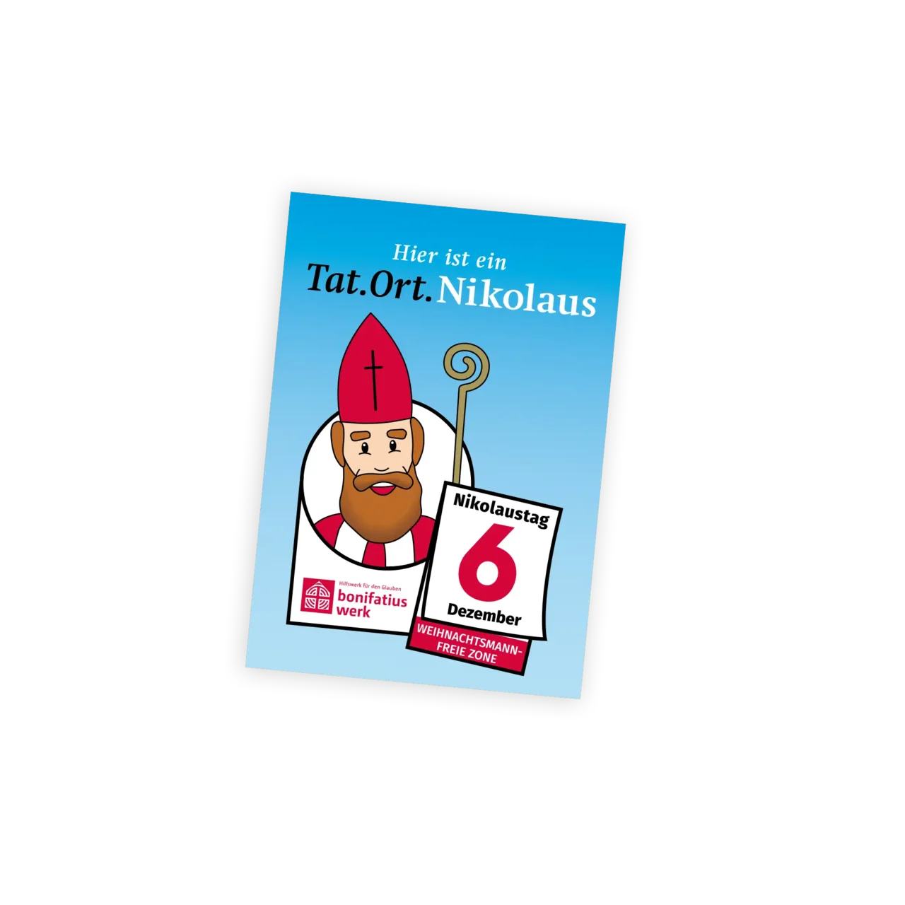 Aufkleber: Tat.Ort. Nikolaus