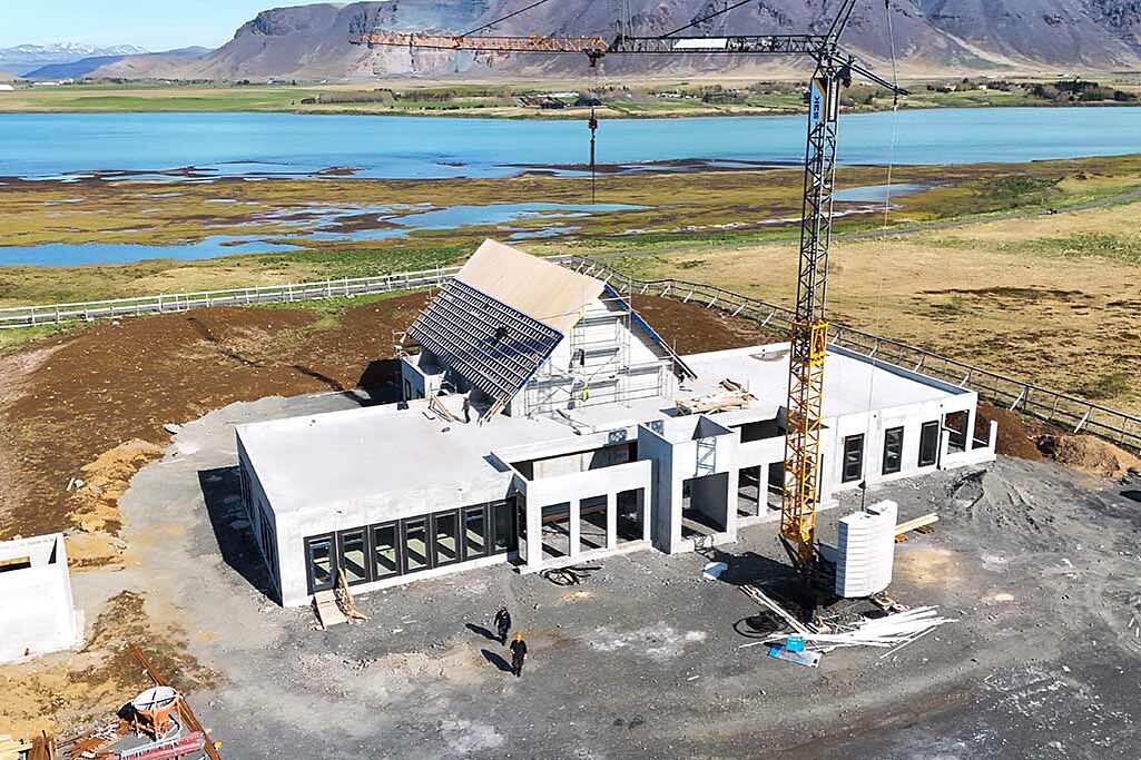 Unter Dach und Fach: Kirchenneubau schreitet voran (Foto: Ivan Sovic)