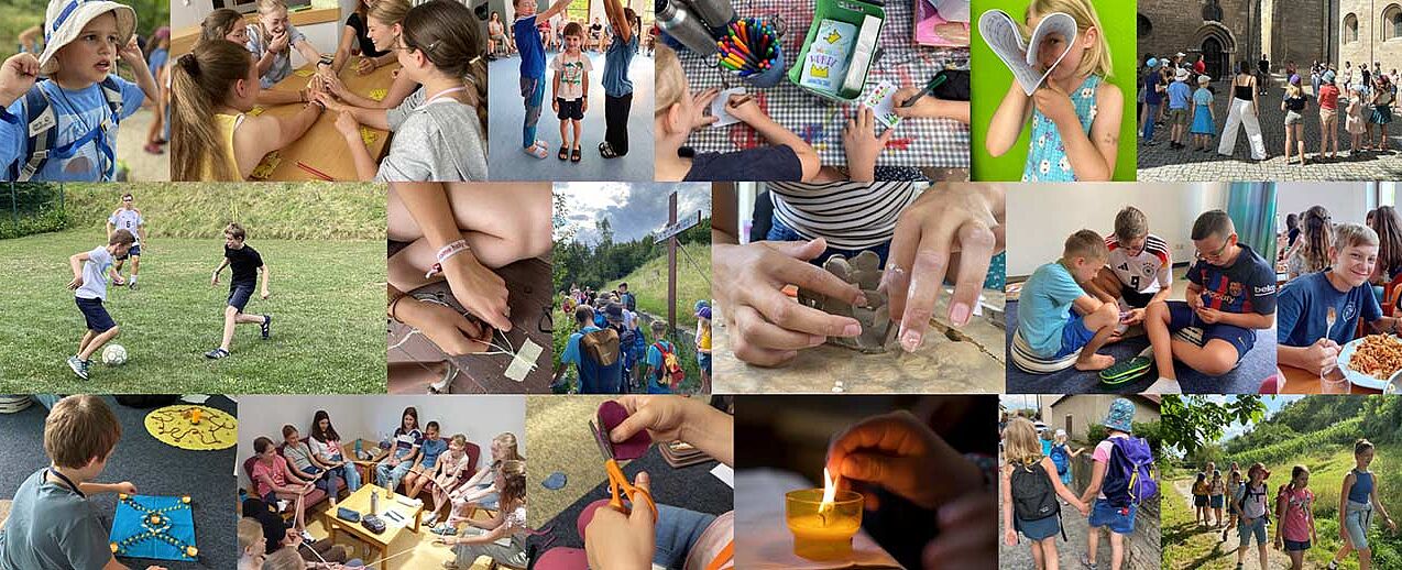 Wie vielfältig "Religiöse Kinderwochen" (RKW) gestaltet werden können, wird eine Fortbildung zeigen, die das Bonifatiuswerk 2026 in Leipzig veranstaltet.