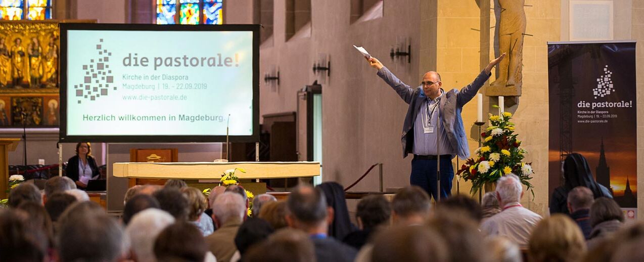 Eröffnung der Fachmesse "die pastorale" im Bistum Magdeburg. (Fotos: Walter Wetzler)