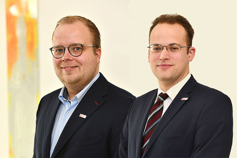 Julian Heese und Daniel Born
