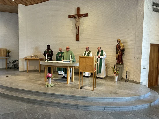 Gemeinsamer Gottesdienst mit den Birgittenschwestern in Vadstena. Foto: Ulrich Franke Gemeinsamer Gottesdienst mit den Birgittenschwestern in Vadstena. Foto: Ulrich Franke