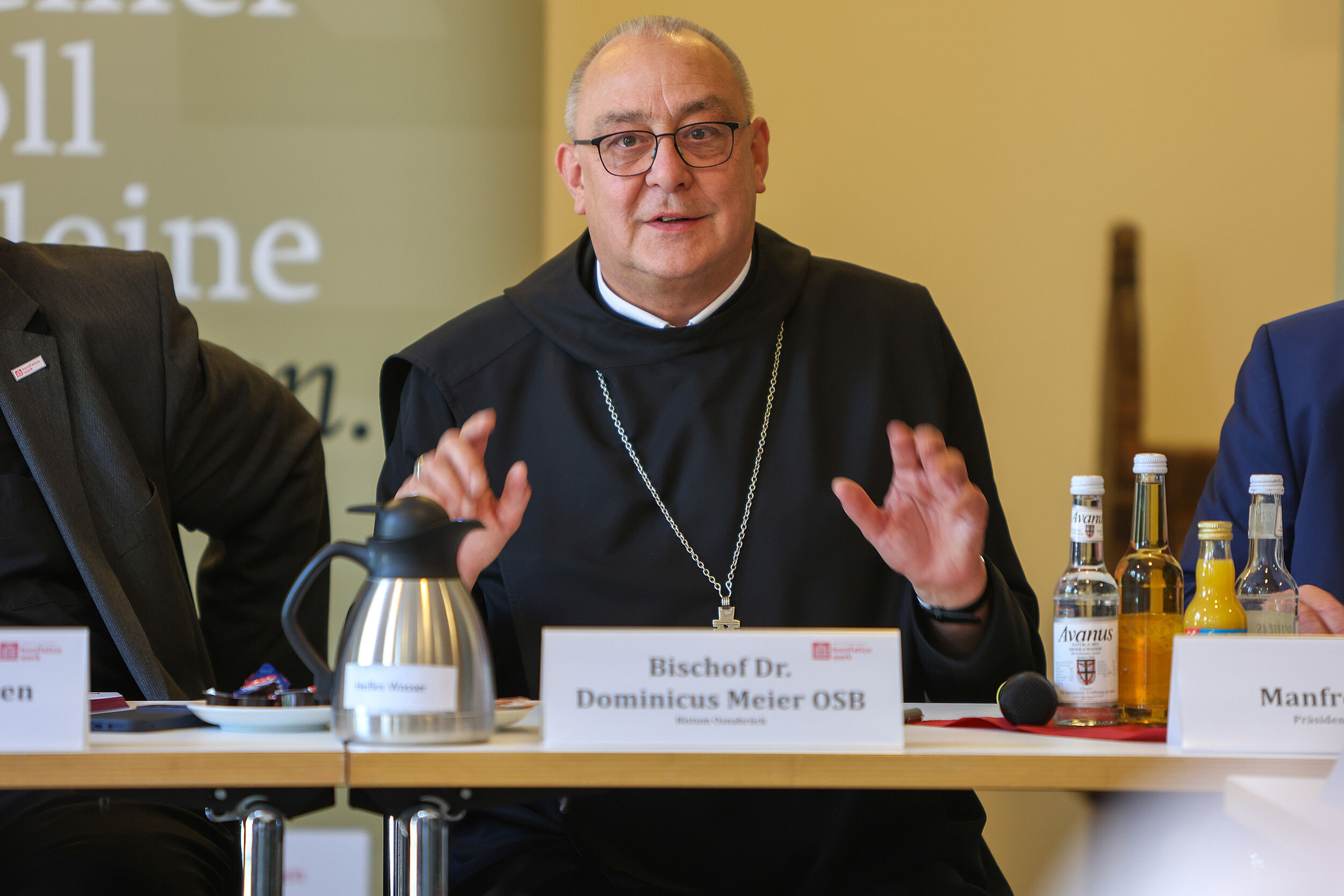 Eindrücke der Pressekonferenz zur Vorstellung des Jahresberichtes des Bonifatiuswerkes. (Foto: Thomas Arzner)
