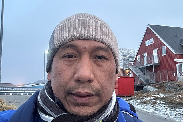 Louie, der von den Philippinen kommt, ist Mitglied der katholischen Pfarrei Christus-König in Nuuk. (Foto: Louie)