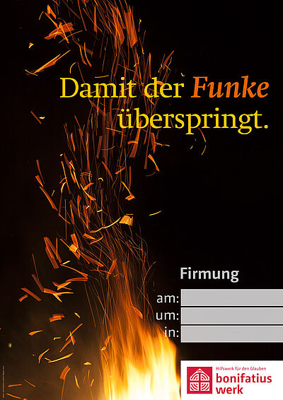 Motiv zur Aktion 2016 "Damit der Funke überspringtt"