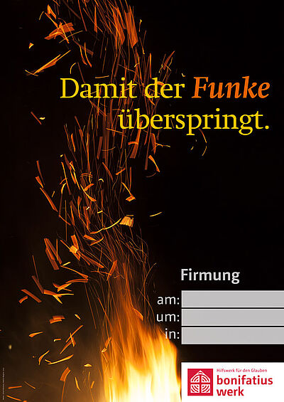 Motiv zur Aktion 2016 "Damit der Funke überspringtt"