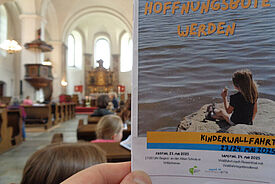 Abschlussgottesdienst in der Wallfahrtskirche in Rosenthal. 