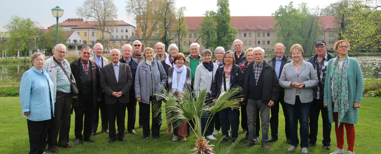 Die Mitglieder des Diözesan-Bonifatiuswerkes Magdeburg hatten sich zu einer Wallfahrt nach Neuzelle auf den Weg gemacht. (Foto: Bonifatiuswerk Bistum Magdeburg)