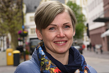 Klaudia Wildner-Schipek lebt mit ihrer Familie in einem kleinen Ort in Mecklenburg-Vorpommern. Foto: Patrick Kleibold