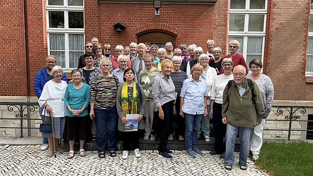 33 Gemeindereferentinnen und ein Gemeindereferent im Ruhestand trafen sich zu den "Tagen der Gemeinschaft" in Paderborn. Foto: Theresa Meier