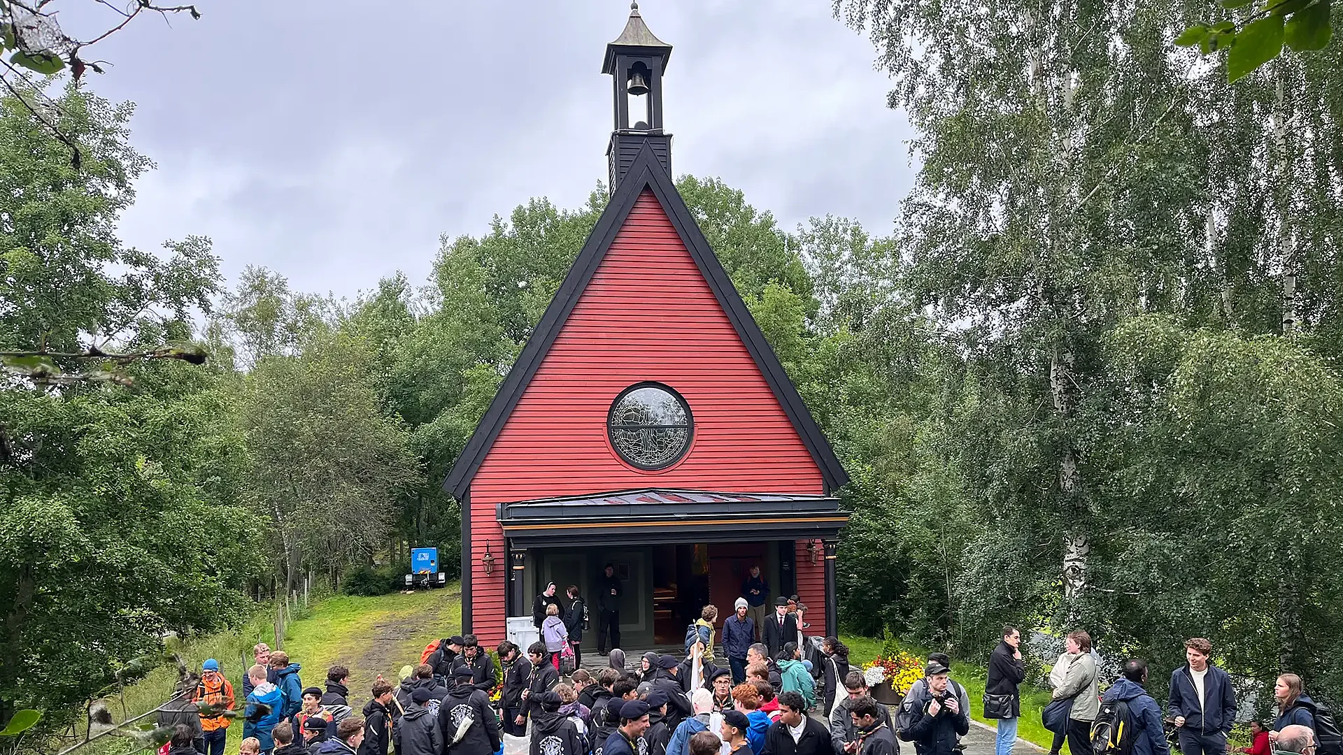 Der Besuch der für Norwegen so bedeutsamen Kapelle St. Olav war eines der Highlights der Reise. Foto: Macrus Thielking