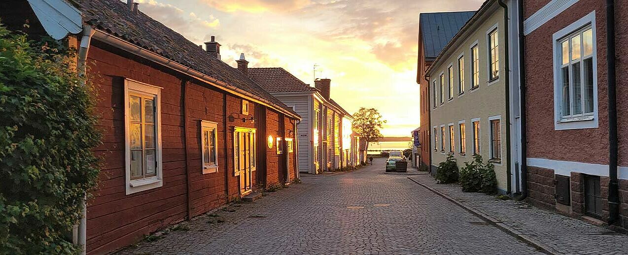Im idyllischen Vadstena liegt das Birgittenkloster, wo die Reisenden untergebracht werden. (Foto: Anna Zeiler)
