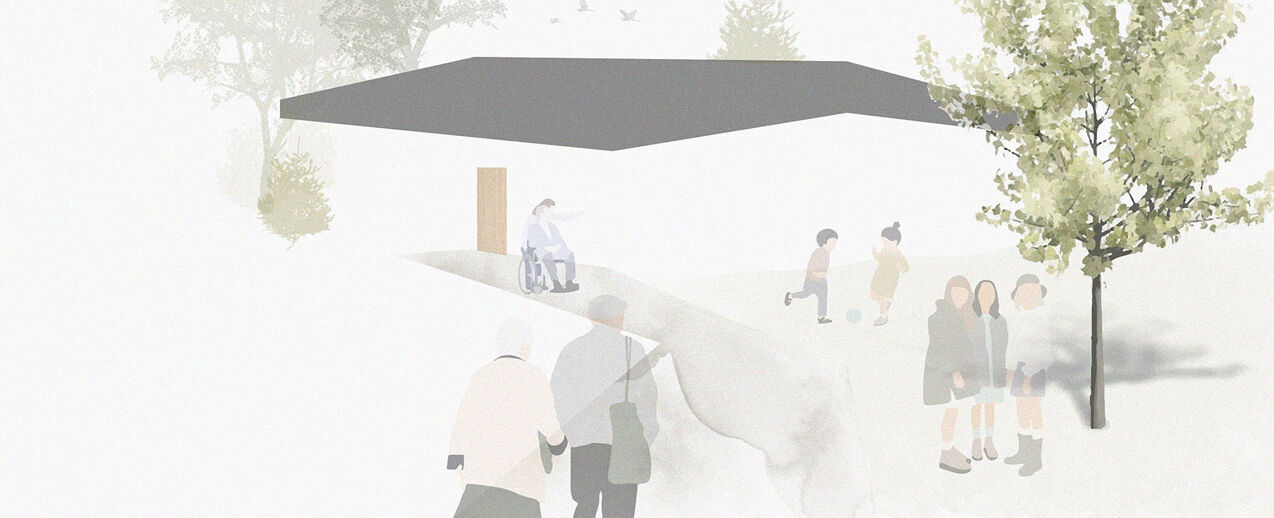 Platz 1 der Entwürfe der Studierenden der Hildesheimer Hochschule für Gestaltung. (© Nadine Marschollek) 