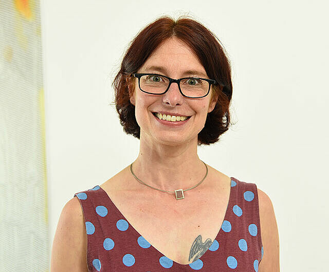 Von Bonifatiuswerk gefördert: Die Beauftragte der katholischen Kirche für die Europäische Kulturhauptstadt Chemnitz Dr. Ulrike Lynn. (Foto: Theresa Meier)