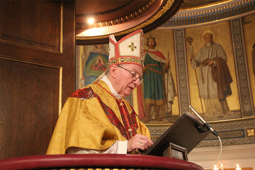 Zeigte durch seine Anwesenheit seine Wertschätzung für die Katholiken in der Diaspora in Nordeuropa: der Sondergesandte des Papstes, Kardinalstaatssekretär Pietro Parolin. Foto: Marco Chwalek / Erzbistum Hamburg