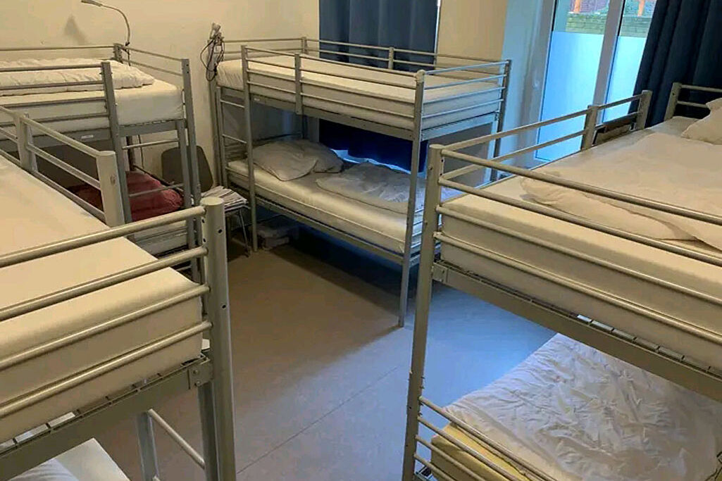 Die Betten der Notunterkunft sind im Winter voll belegt. (Foto: SkF Berlin)