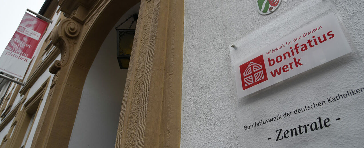 Die Zentrale des Bonifatiuswerkes der deutschen Katholiken in Paderborn. (Foto: Marius Thöne)