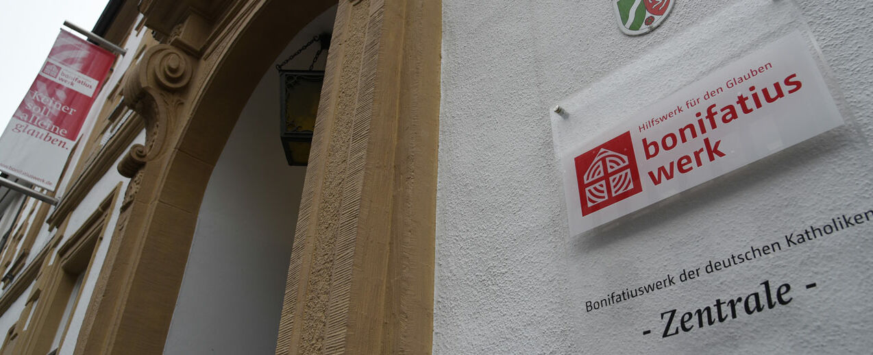 Die Zentrale des Bonifatiuswerkes der deutschen Katholiken in  Paderborn. (Foto: Marius Thöne)