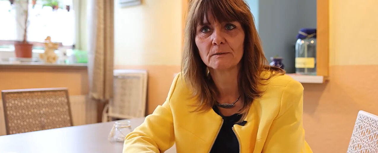 Martina Steinfurth erhält den Verdienstorden der Bundesrepublik Deutschland. (Foto: Bonifatiuswerk)