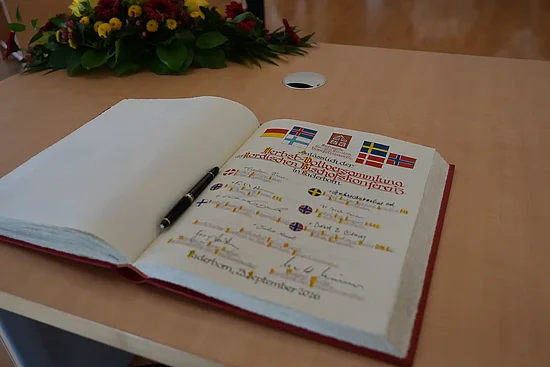 Das Goldene Buch der Stadt Paderborn Foto: Marcus Thielking Foto: Marcus Thielking