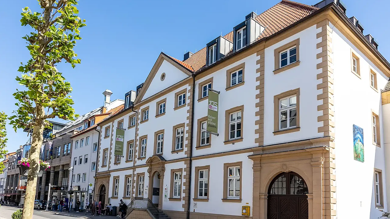 Das Bonifatiuswerk in der Paderborner Innenstadt, Kamp 22 (Foto: Hartmut Salzmann)