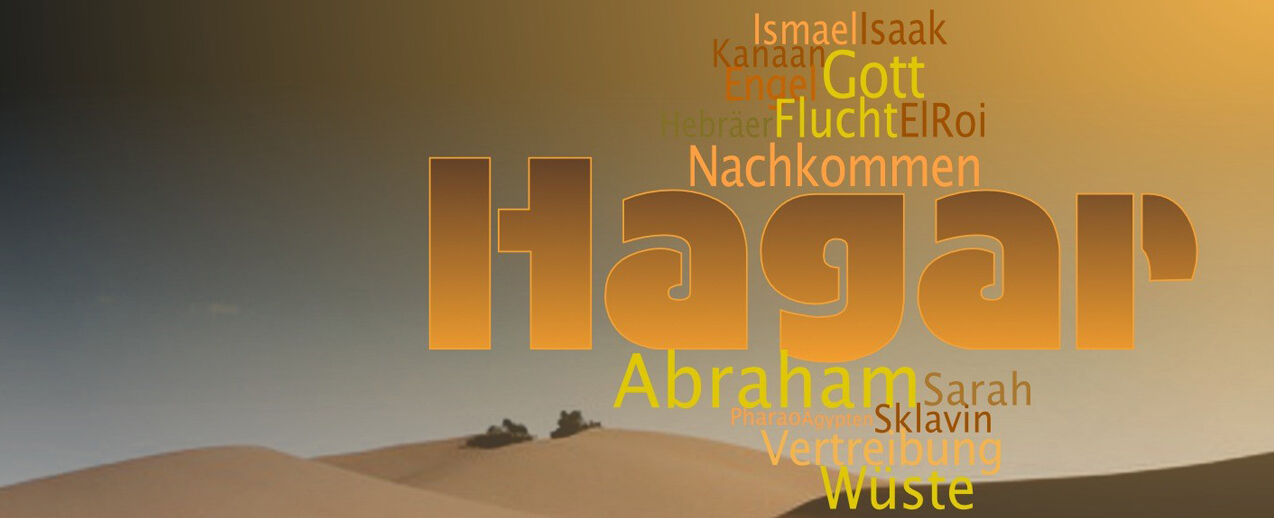 Informationsflyer Pop-Oratorium „Hagar“. (Verein Geist & Lied e.V.)