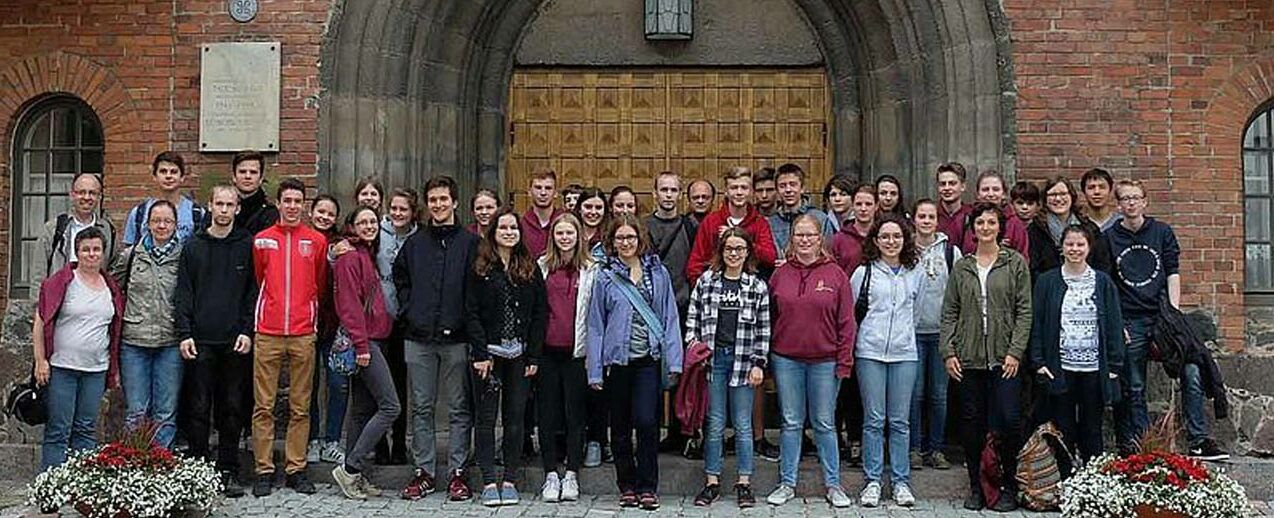 Der Jugendkammerchor der Singschule an der Liebfrauenkirche in Koblenz zu Besuch in Tallinn 2017. Foto: Achim Tieftrunk
