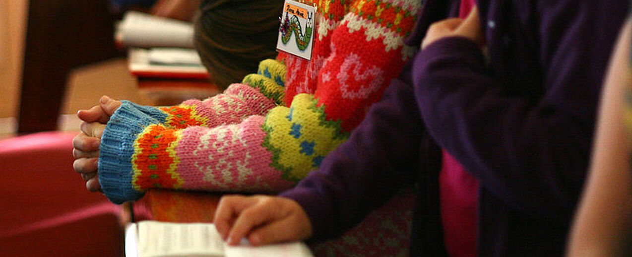 Kinder gestalten bei den Religiösen Kinderwochen auch die Heilige Messe mit (Foto: M. Nowak)