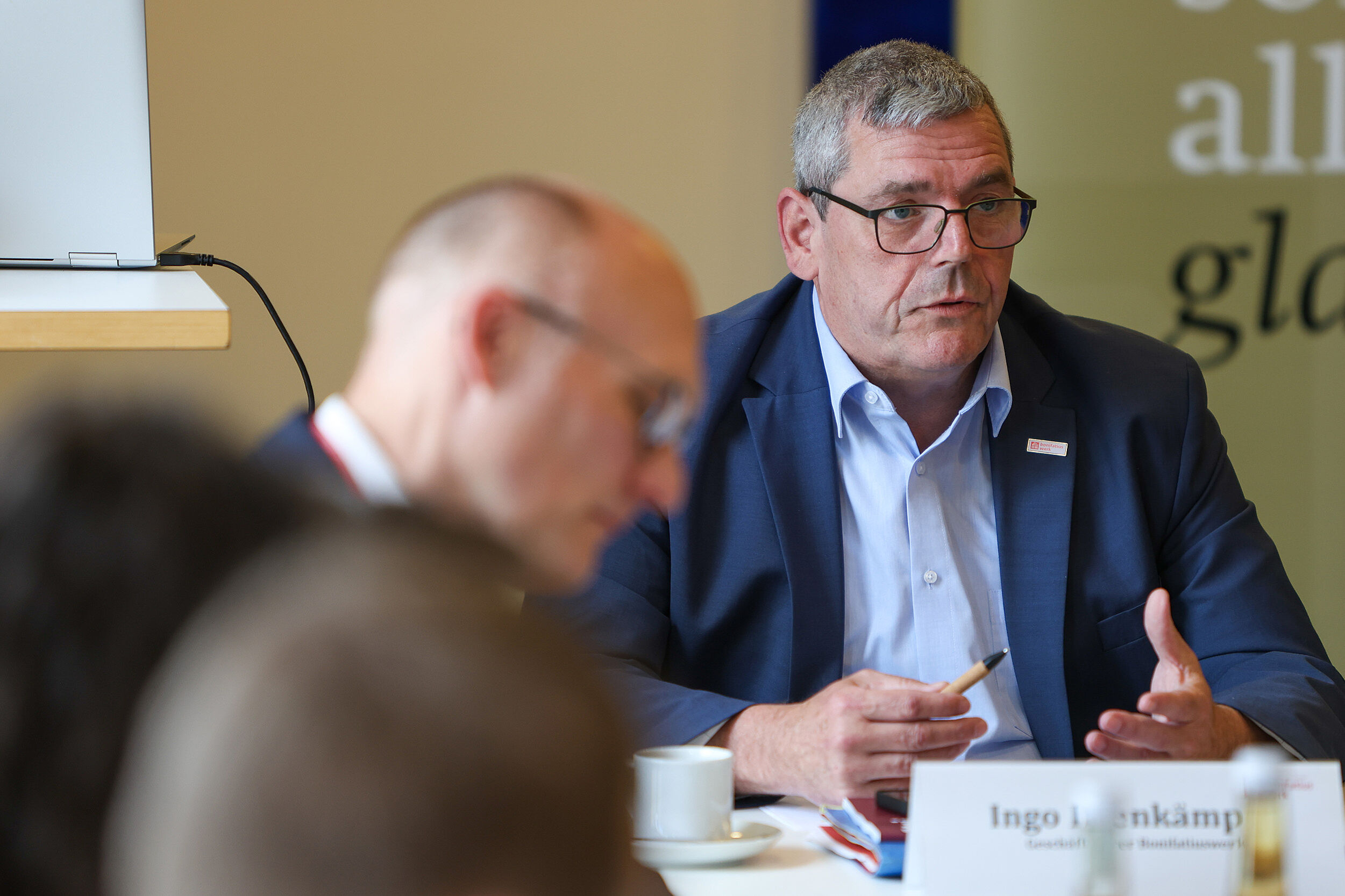 Eindrücke der Pressekonferenz zur Vorstellung des Jahresberichtes des Bonifatiuswerkes. (Foto: Thomas Arzner)