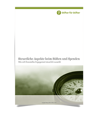 Informationsbroschüren zum Thema Stiften Informationsbroschüre zum Thema Stiften
