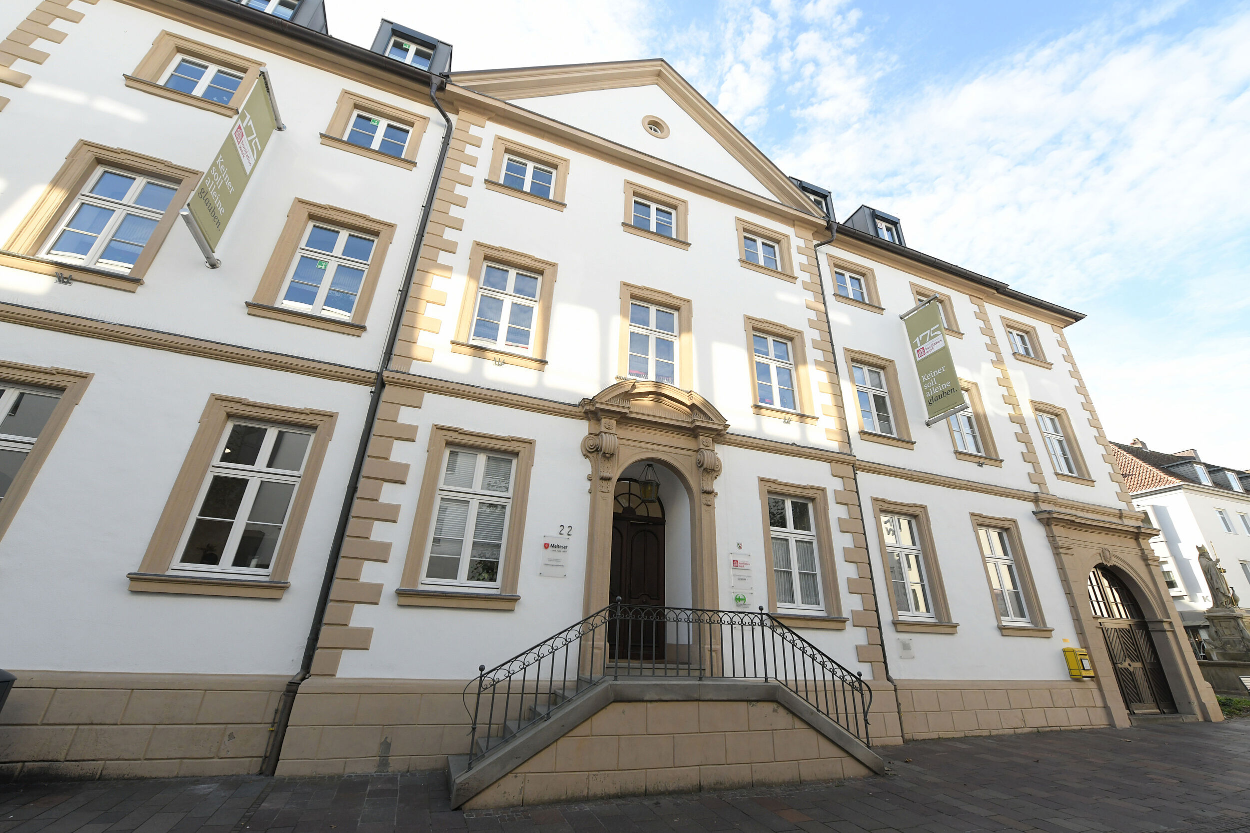 Im Bonifatiushaus in Paderborn kann ein Bundesfreiwilligendienst absolviert werden. (Foto Wilfried Hiegemann)