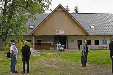 Das Exerzitienhaus in Livberze. Foto: Sr. Theresita Müller