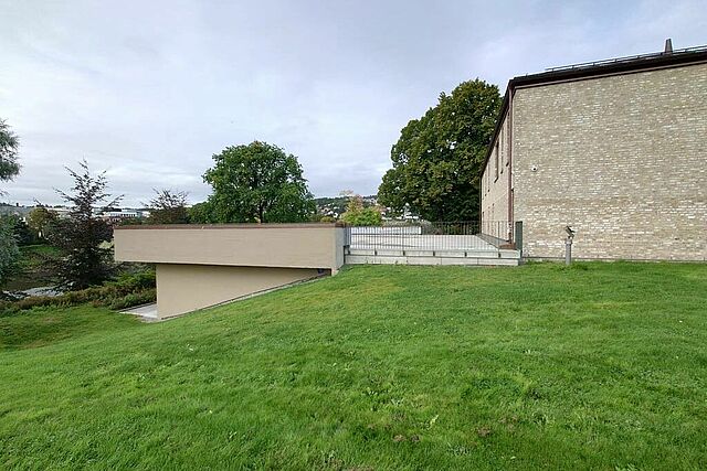 Der Außenbereich wird ebenfalls noch komplett neugestaltet und wird kreativen Freiraum für junge Gläubige bieten. (Foto: Den katolske kirke i Midt-Norge) 