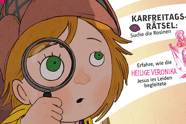 Ausschnitt vom Cover der Frühlingsausgabe der "bonikids" (Grafik: BOK und Gärtner)
