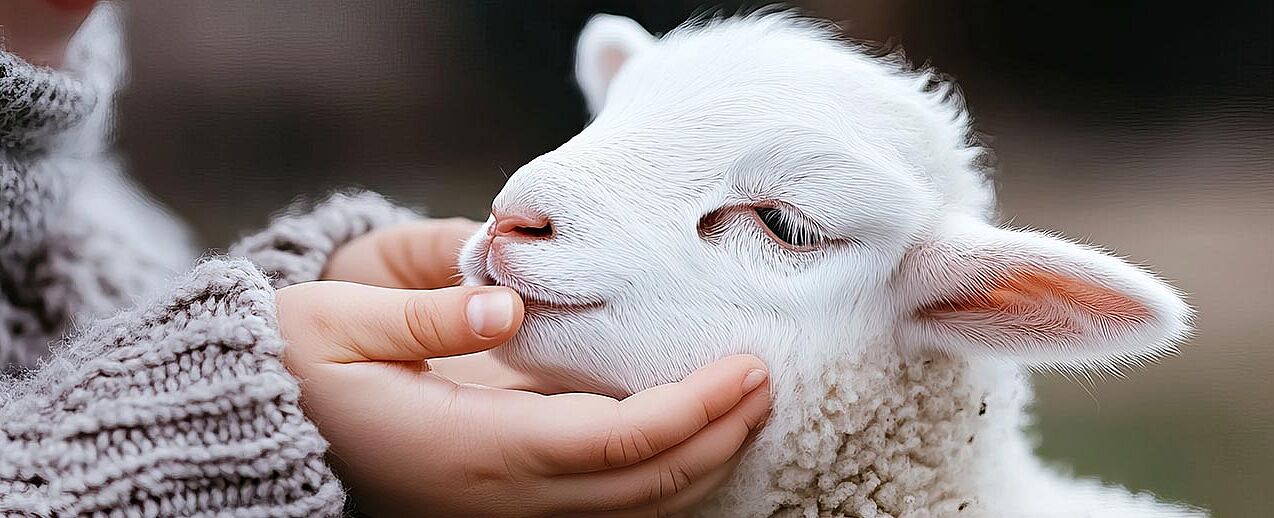Zu Ostern feiert das Christentum die Auferstehung Jesu – das Lamm steht dabei für Unschuld, Opferbereitschaft und Erlösung. (Foto: Adobe Stock/Chopang.studio)