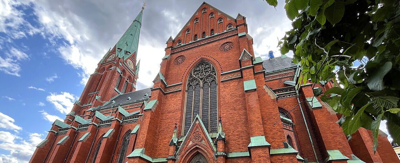 Die St.-Johannis-Kirche im Zentrum von Stockholm, die nun katholisch wird. (Foto: Theresa Meier)