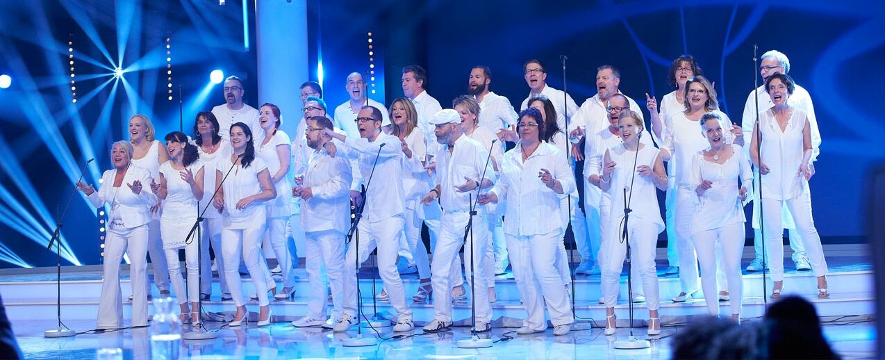 Der Pop-Chor "Groophonik" aus Detmold sorgt am 7. Mai in der Paderborner Marktkirche für Stimmung. (Foto: Groophonik/Melanie Grande)