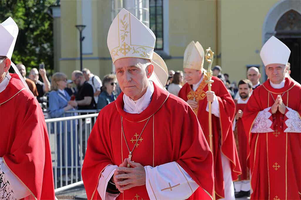 Erzbischof Georg Gänswein, päpstlicher Nuntius in den baltischen Ländern. Foto: Elena Kovpak-Olev Mihkelma