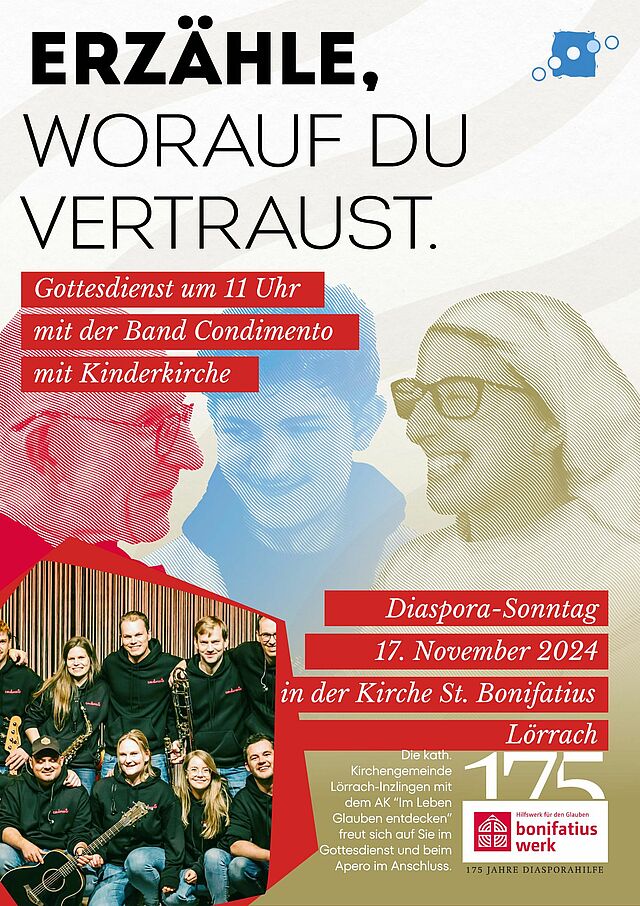 Musikalische Unterstützung erhielt der Gottesdienst in Lörrach von der Band Condimento. (Foto: Tobias Aldinger)