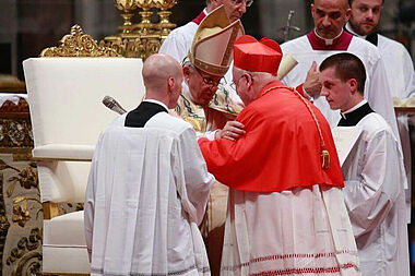 Papst Franziskus hat den Bischof von Stockhom, Anders Arborelius, in Rom zum Kardinal ernannt.