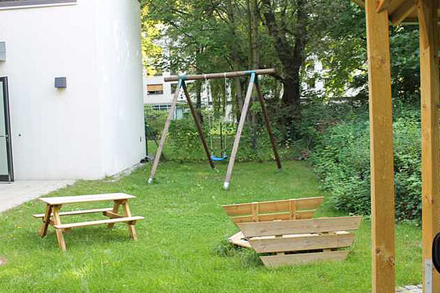 Der neue Spielplatz des Caritas-Hospiz Berlin-Pankow.