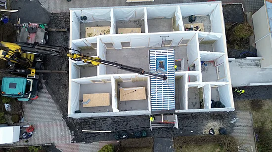 Der Klosteranbau von oben. (Foto: Bonifatiuswerk)