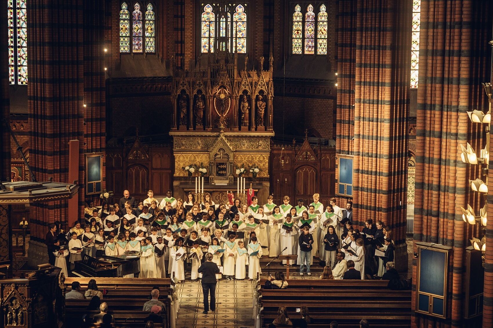 Gemeinsames Friedensgebet in der Kirche St. Johannis. (Foto: Rickard Liljero Erikson) 
