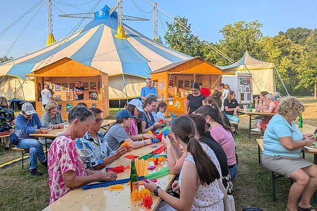 	Mittsommer-Party am Himmelszelt. Foto: Antonia Przybilski