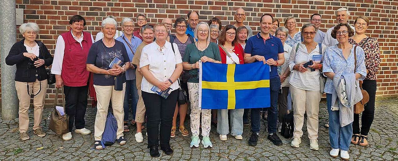 Die Reisegruppe freut sich auf ihre Zeit in Schweden. (Foto: St.-Ansgarhaus)