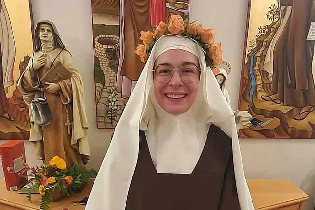 Schwester Bianca ist in Kanada aufgewachsen. Jetzt führt sie in Island ein Leben in Gebet und Stille. (Foto: Monsignore Georg Austen)