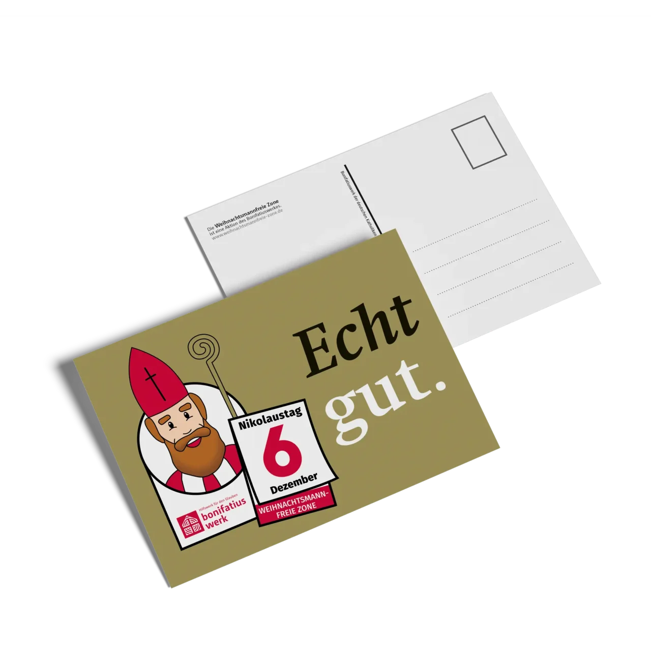 Postkarten: Nikolaus. Echt gut.
