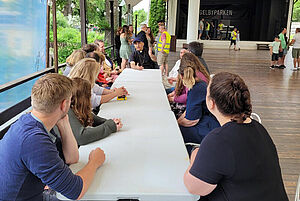 In Tumba feierte die chaldäische Gemeinde ein lebensfrohes Patronatsfest. (Foto: Sonja Lexel)
