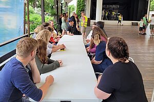 In Tumba feierte die chaldäische Gemeinde ein lebensfrohes Patronatsfest. (Foto: Sonja Lexel)