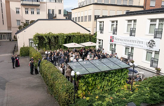 Das Newman-Institut hat sein 25-jähriges Bestehen gefeiert. Foto: Ritha Eriksson